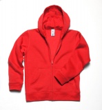 Kinder sweater B&C Hooded Full Zip